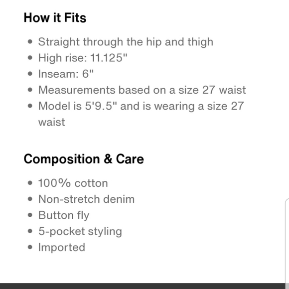 Levis 501 high rise midi jean denim shorts button fly premium - Picture 8 of 8